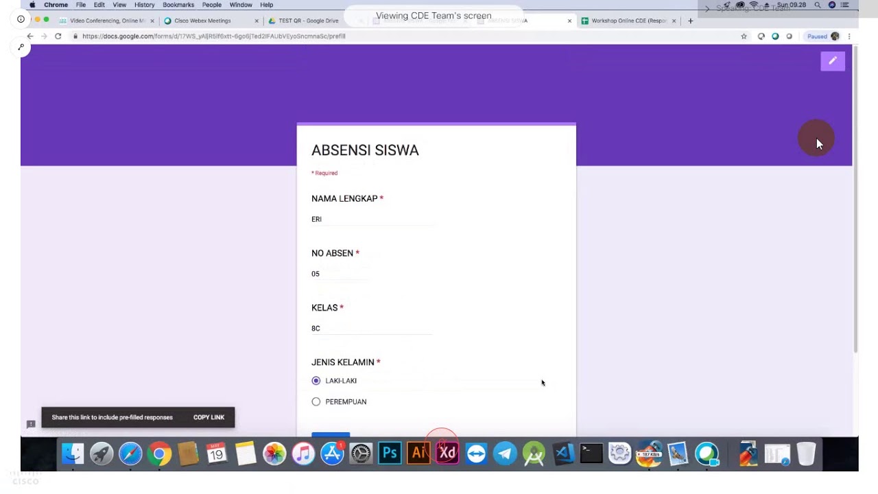 Automatisasi Absensi Siswa Dengan Qr Code Youtube