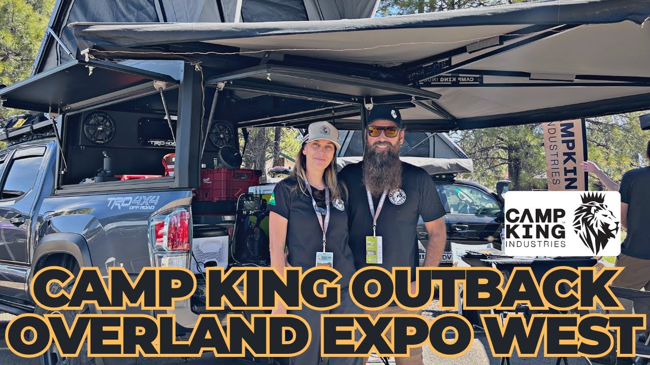 Camp King Outback FULL Demo on Jeep Gladiator and Toyota