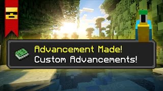 Custom Advancements Tutorial (CUSTOM ACHIEVEMENTS) [BROKEN] | Minecraft