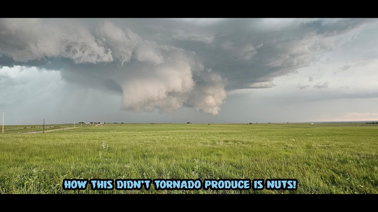 Huge Rotating Wall Cloud by Beaver, OK and Amazing Near 4 hour Norman, OK Lightning Show! - 6/17/23