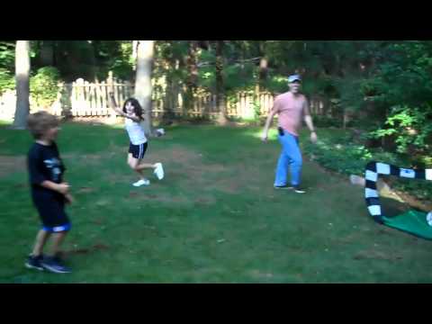 Nicole and Thomas's bend It Like Beckham GoaI