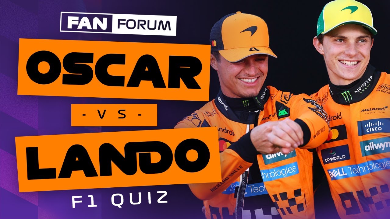 Ландо Норрис против Оскара Пиастри: кто лучше всех знает F1®?