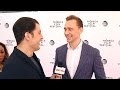 Tom Hiddleston at "The Night Manager" Tribeca 2016 Premiere with Arthur Kade