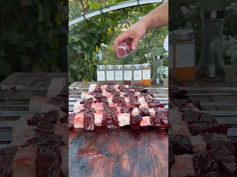ШАШЛЫК ИЗ ПЕЧЕНИ