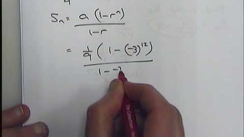 How to do Geometric Series Part 3 continued.wmv