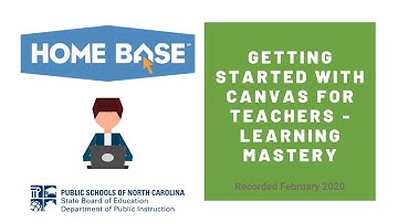 Getting Started with Canvas for Teachers  Learning Mastery Gradebook and Analytics