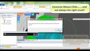 Edgecam 2014 R2 | Enhanced Turn Feature