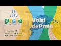VÔLEI DE PRAIA JUBs Praia 2025 AO VIVO–Jogos Universitários Brasileiros de Praia em João Pessoa - PB