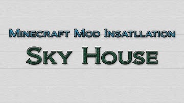 Minecraft 1.3.2 - How to install Sky House Mod (OUTDATED)