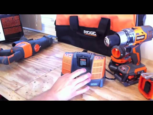 RIDGID X4 18V 5 Pc. Combo Kit R9551 