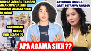 What is Sikhism, the religion practiced by Bunga Zainal's husband and children?