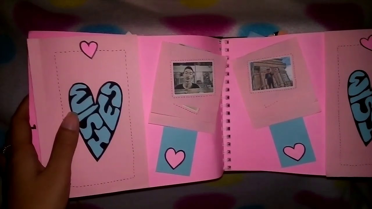 simple scrapbook ideas for boyfriend