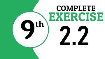 Exercise 2.2 | Chapter 2 | real and complex numbers | Class 9 Maths | urdu hindi |