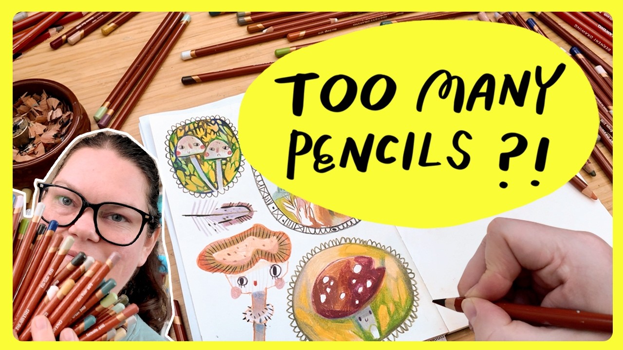 Еще 48 карандашей, которые мне точно не нужны | Derwent Drawing НОВЫЕ цвета!