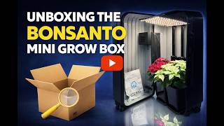 UNBOXING The BONSANTO Mini Grow Box #bonsanto #stealthgrow #growbox #indoorgrow #microgrow #unboxing