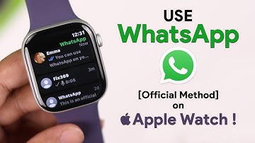 WhatsApp on Apple Watch - How to Use [Official Method]