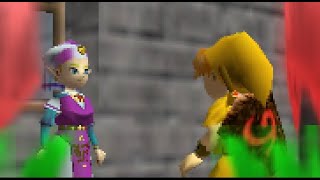Grotto SRM - Zelda's Courtyard from Triforce Cutscene as Child with F Boots (updated)