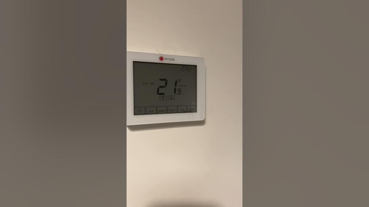 How To Use Your Myson Thermostat Heating YouTube