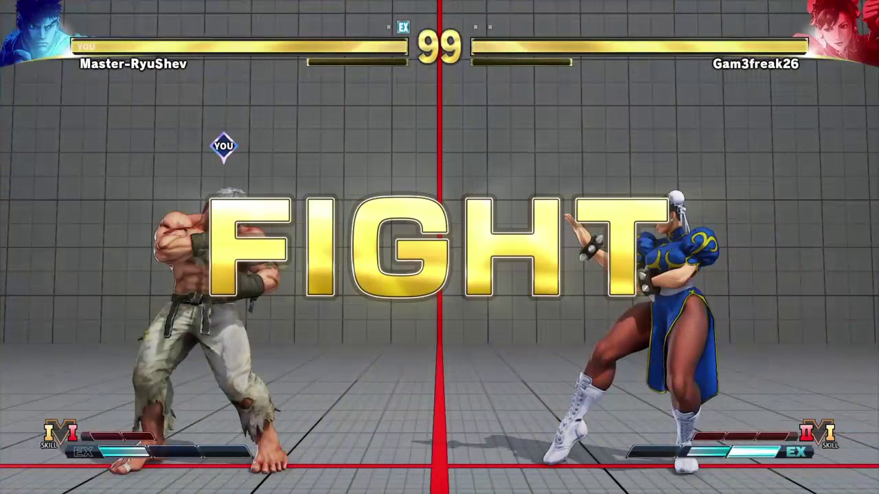 MasterRyu Vs Chun FT2