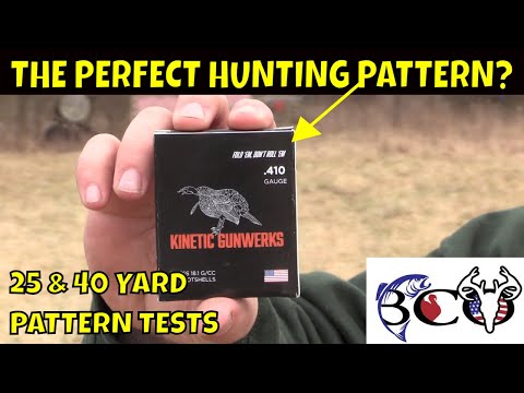 patterning the stevens 301 turkey with CNC .385 & kinetic
