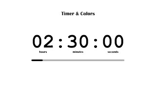 Famous ☁️ 2.5 Hour Timer | White Cloud Screen🤍 | Countdown | Best Aesthetic Aura Timer for Studying Profile