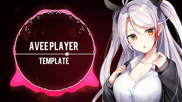 Avee Music Player Epic Audio Visualizer Update | Template Download 」✔