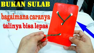 BAGAIMANA CARA MELEPASKAN TALINYA_ GAME ASAH OTAK_ BEGINI CARA BUAT DAN TRIKNYA screenshot 5