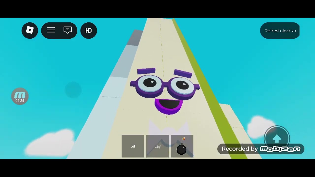 Big! Ultimate Numberblocks RP With Sit Lay Bomb - YouTube