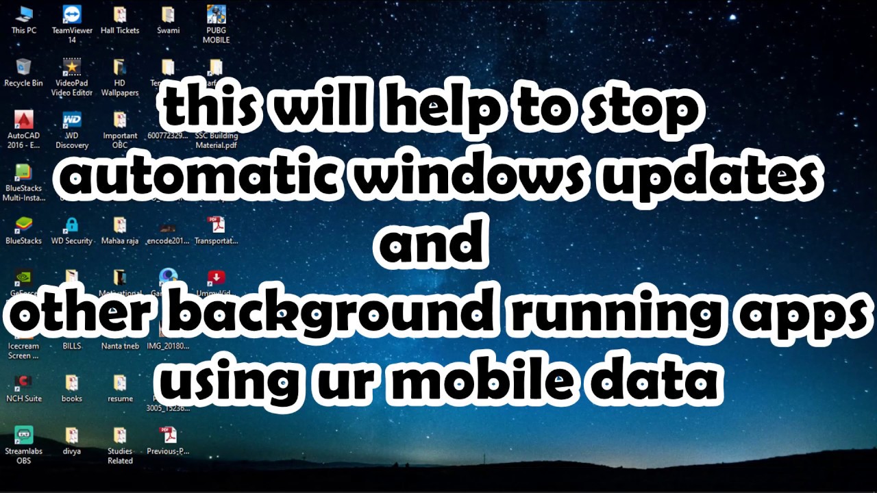 how-to-save-mobile-data-in-pc-when-using-mobile-hotspot-youtube