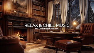 : Relax, Concentrate, Meditate to Background Music In Our Cozy Study Lounge #relaxingmusic