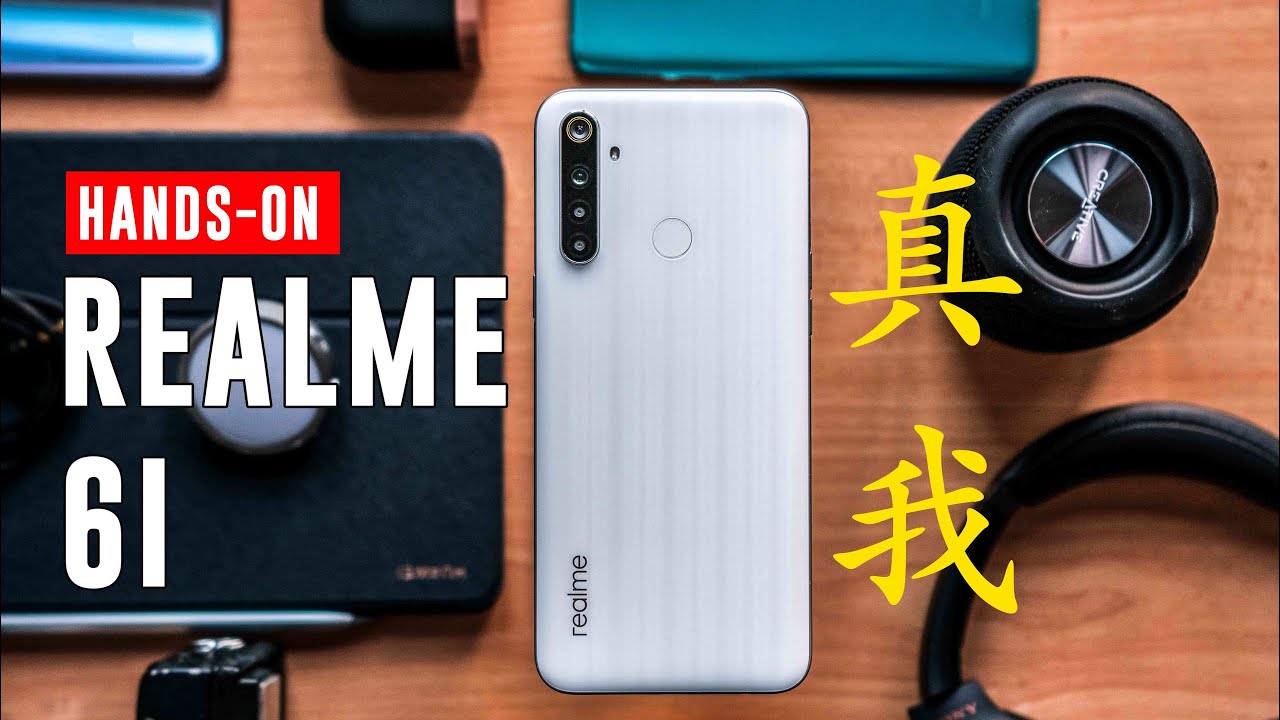 48MP budget gaming phone with a massive battery! | Realme 6i hands-on