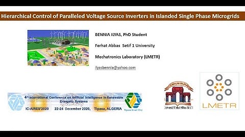 Hierarchical Control of Paralleled Voltage Source Inverters in Islanded Single Phase Microgrids