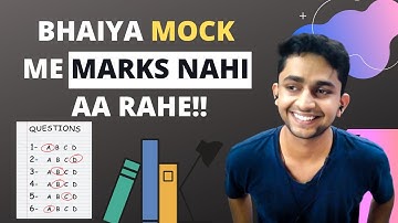 How To Improve Your Score Through Mock Tests (BITSAT 2021/IIT JEE) | 21 Bad Days