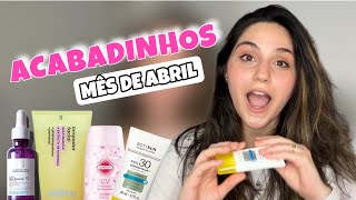 COSMÉTICOS FINALIZADOS ABR/24 | Rafaela Barbi #skincareproducts