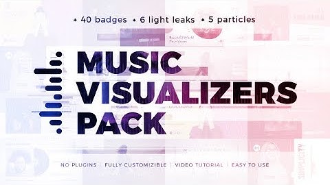 Music Visualizers Pack After Effects Templates