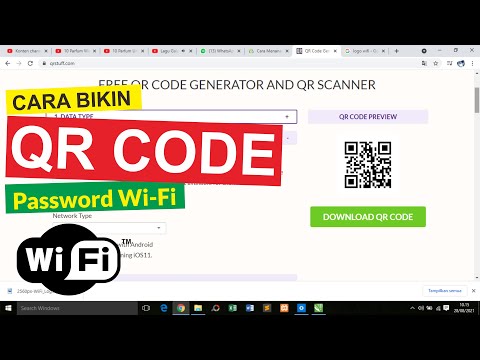Cara Membuat QRCode Password WiFi