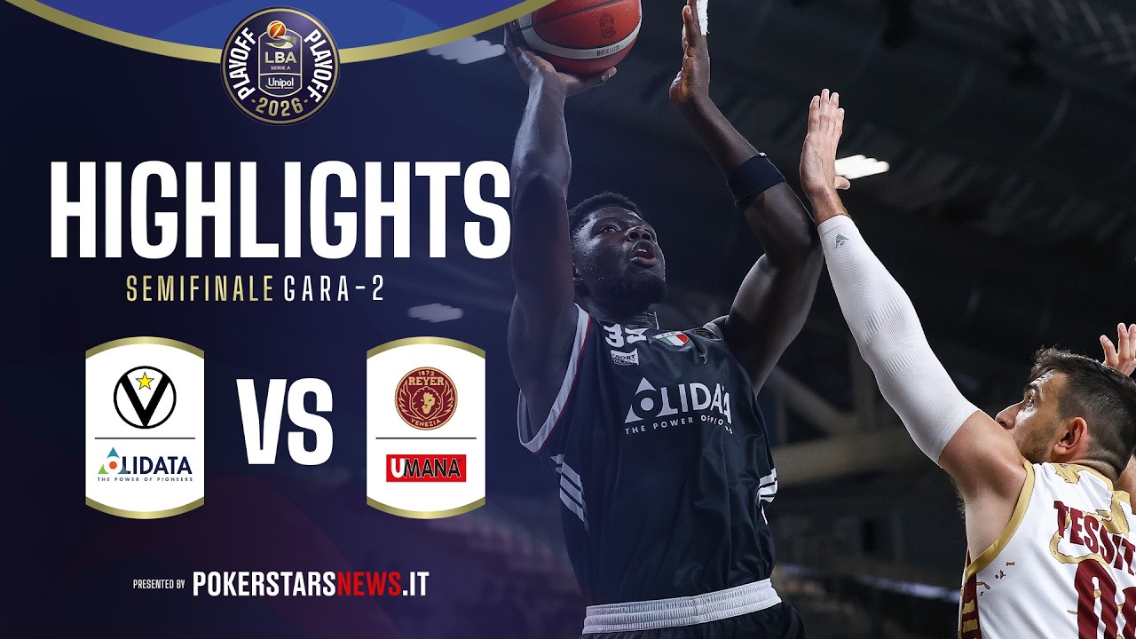 Virtus Olidata Bologna - Umana Reyer Venezia | PokerstarsNews Highlights Serie A Unipol 2025/2026