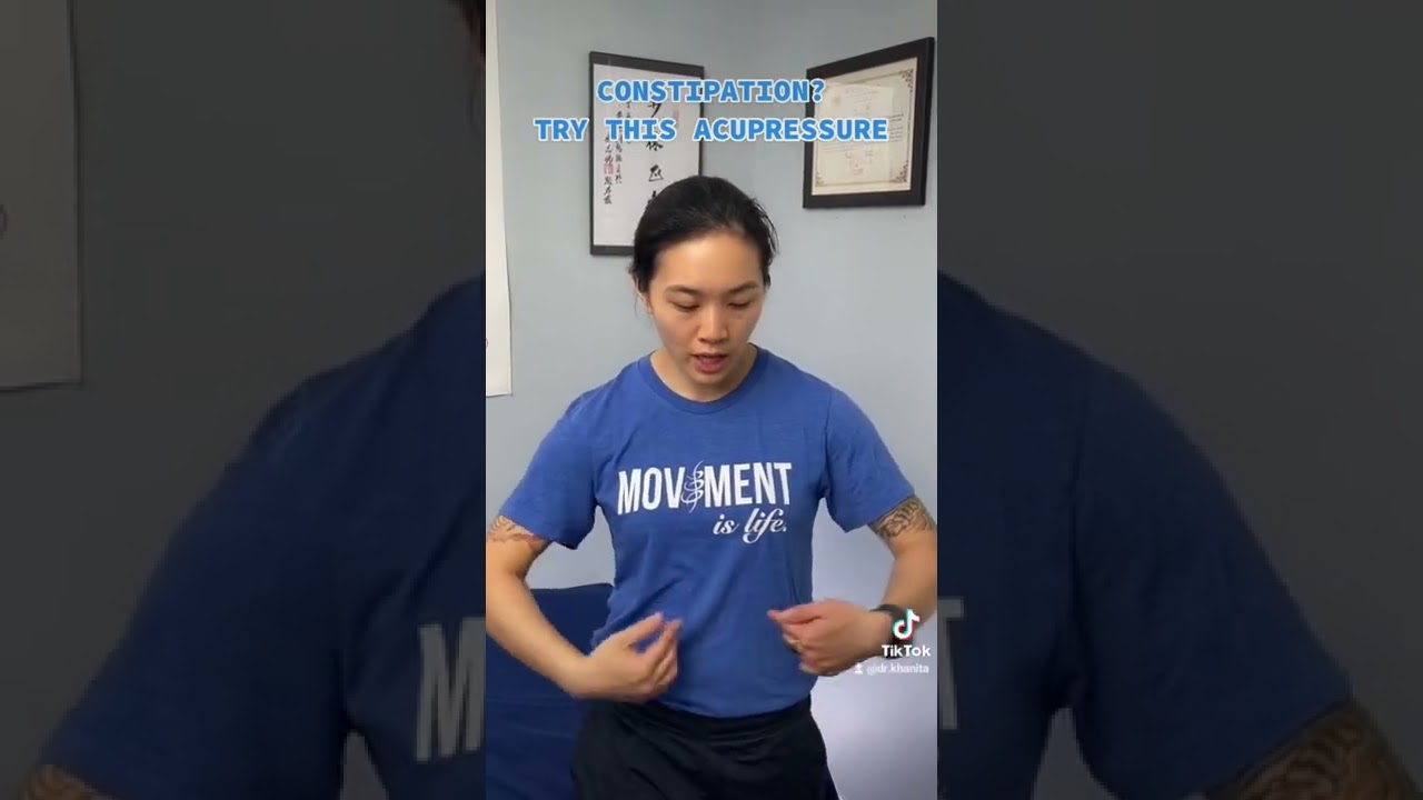 Acupressure Points for Constipation #shorts