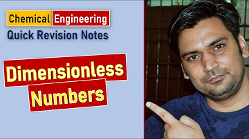 Dimensionless Numbers | Chemojo