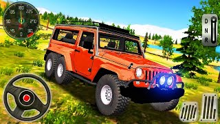 Insane 6x6 Offroad Jeep Driving - Extreme 6x6 Offroad Jeep Driving Simulator - Android GamePlay 2026 screenshot 1
