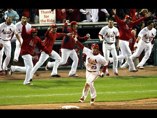 david freese walk off home run world series