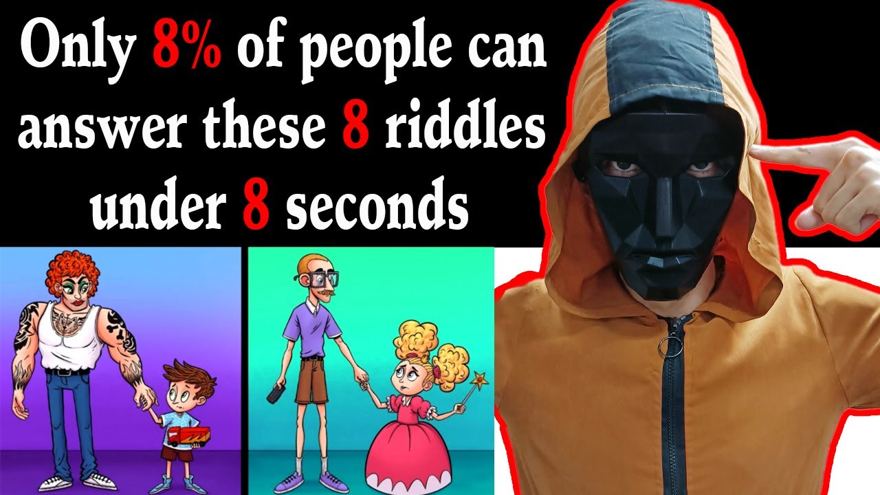 Solve all 8 of your police riddles and nothing can stop you - YouTube