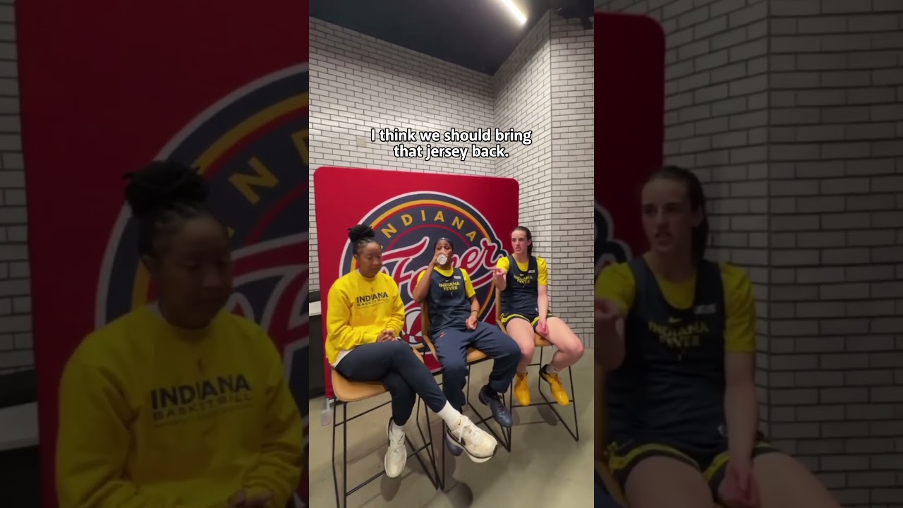 Caitlin Clark Sees Fan Wearing Original 2021 Stranger Things Jersey & Had Request...Bring It Back 😈