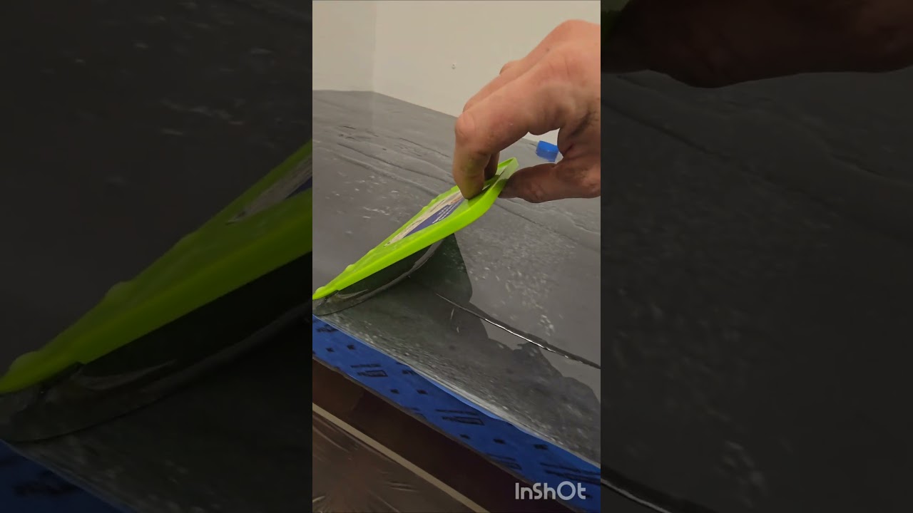 Galaxy epoxy/concrete desk top