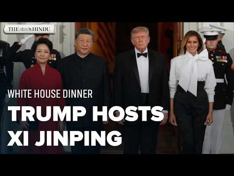 What did they say? Trump & Xi Jinping at the White House dinner