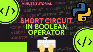 Be aware with Boolean operator Short circuiting in Python #shorts