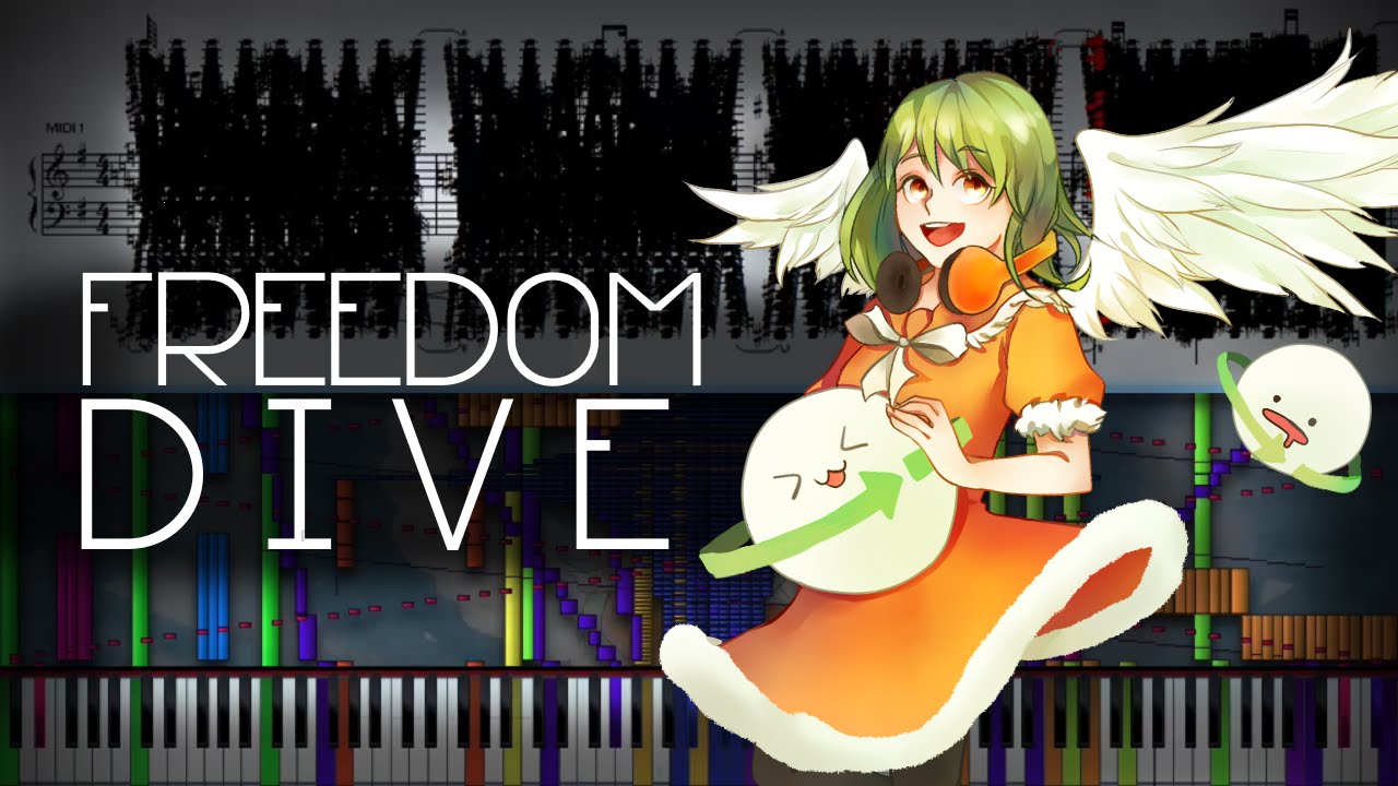 Black Midi Xi Cytus Freedom Dive 156 000 Notes Black Score Youtube