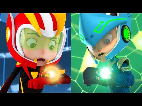 DINOCORE - Perfect combination Season 1 EP08-10 |Super Heroes