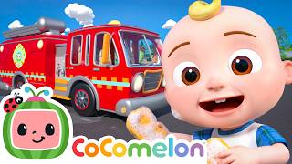 Nina & Puddles Clean the Fire Truck! 🚒🧼 | CoComelon Kids Songs & Nursery Rhymes