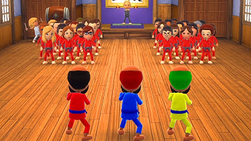 Wii Party U - Dojo Domination Play as Hellboy |StartGaming